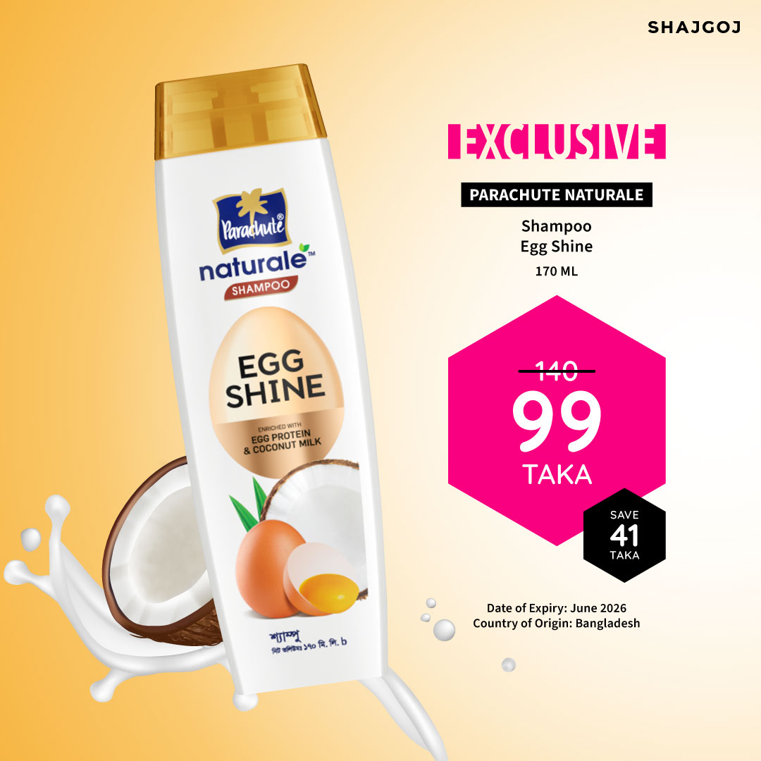 Parachute Naturale Shampoo Egg Shine 170ml